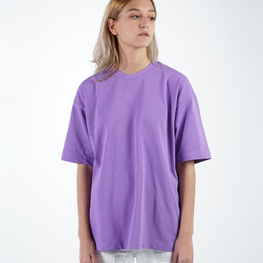 LILAC ORGANDY OVER-SIZED T-SHIRT