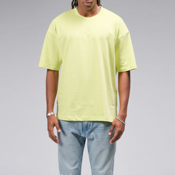 NEON GREEN SUMMER MELTON OVER-SIZED T-SHIRT