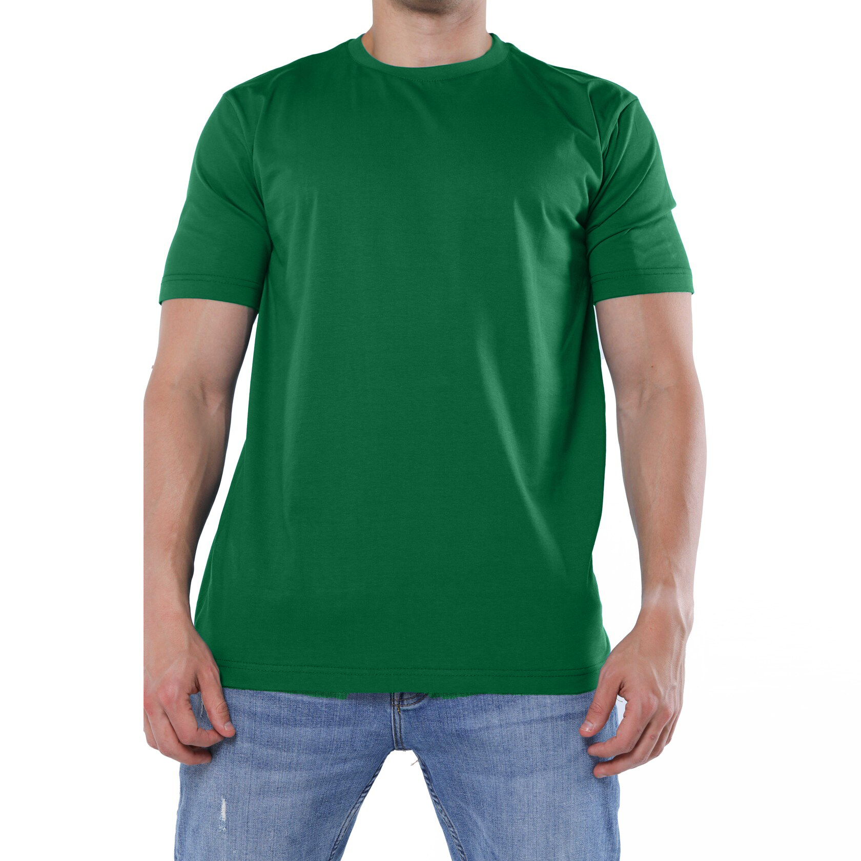 DARK GREEN REGULAR T-SHIRT