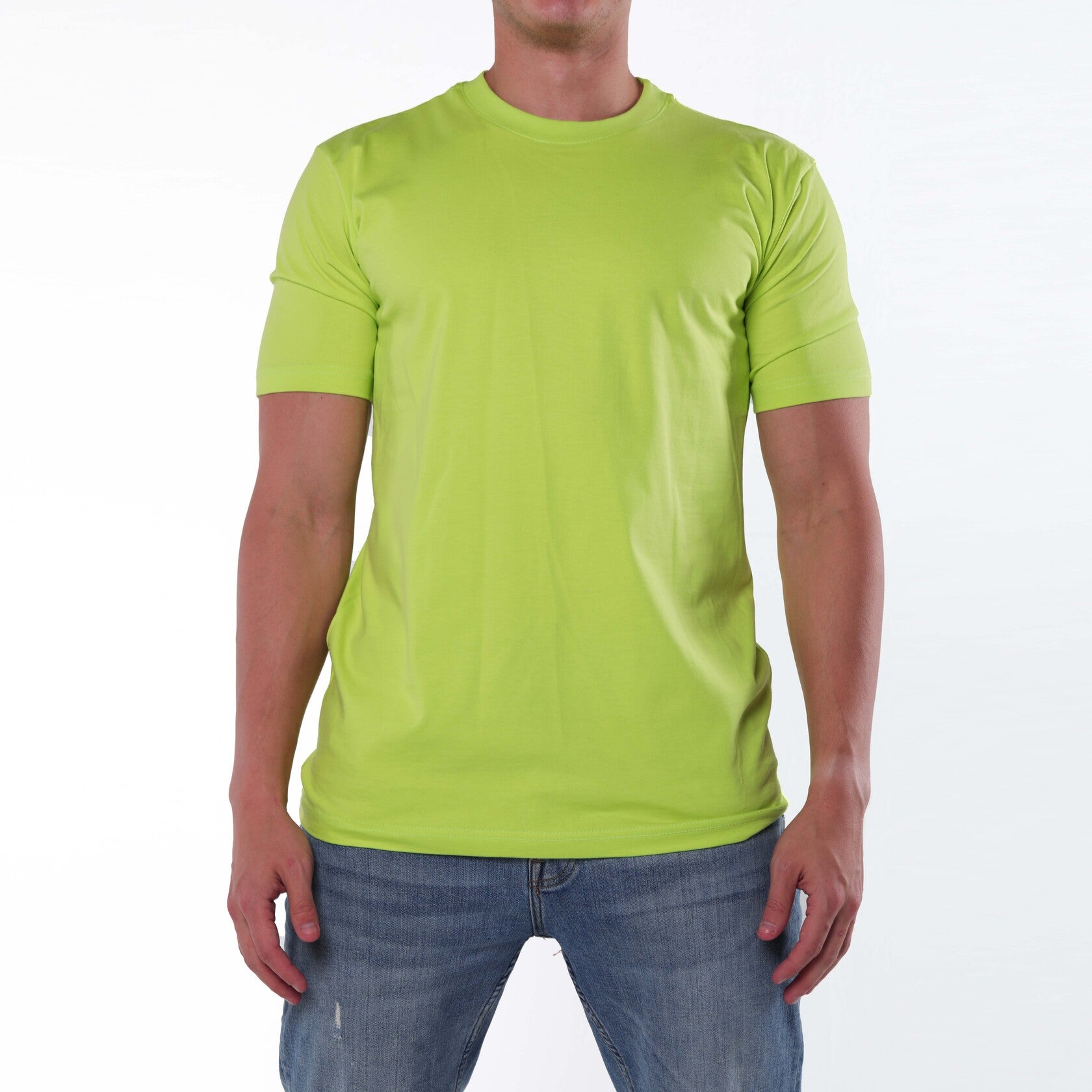 LIME GREEN REGULAR T-SHIRT