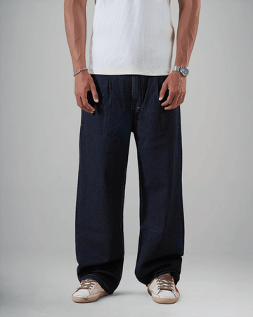 MEN'S RAW DENIM PANTS