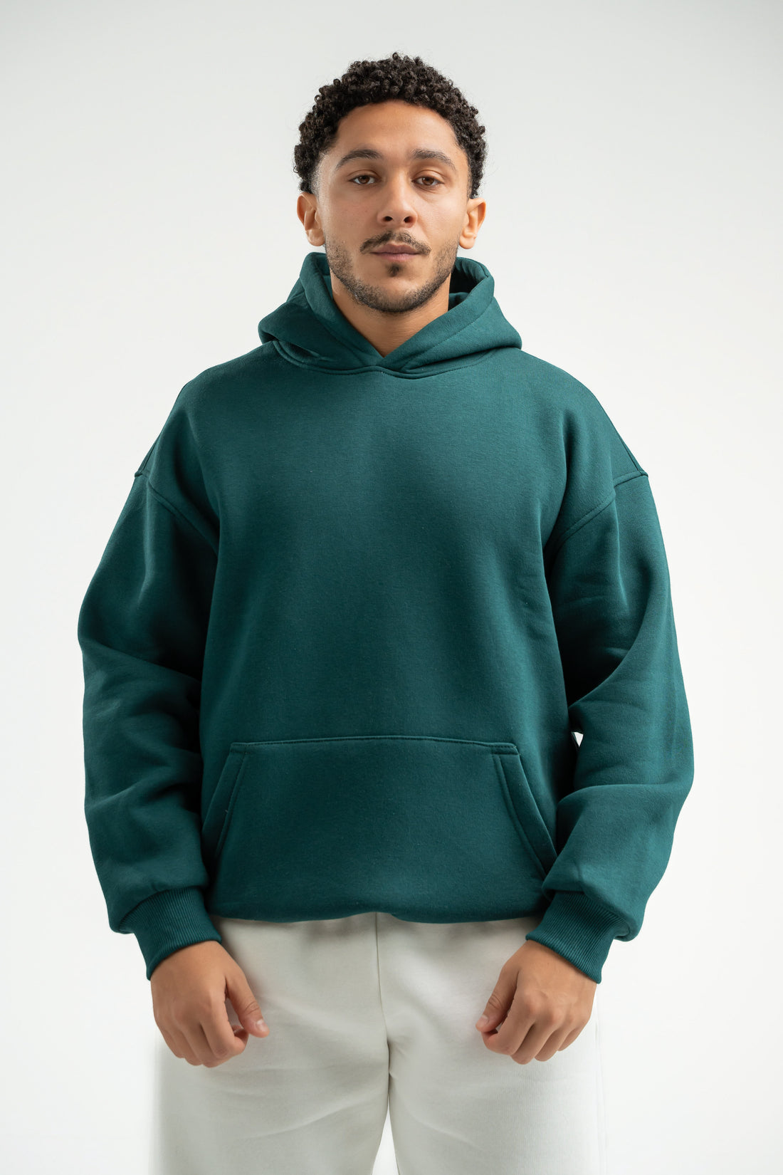 TEAL OVER-SIZED HOODIE