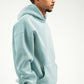 AQUA OVER-SIZED HOODIE