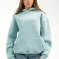 AQUA OVER-SIZED HOODIE