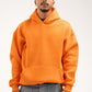 ORANGE OVER-SIZED HOODIE