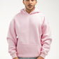 LIGHT PINK OVER-SIZED HOODIE