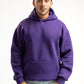 PURPLE OVER-SIZED HOODIE