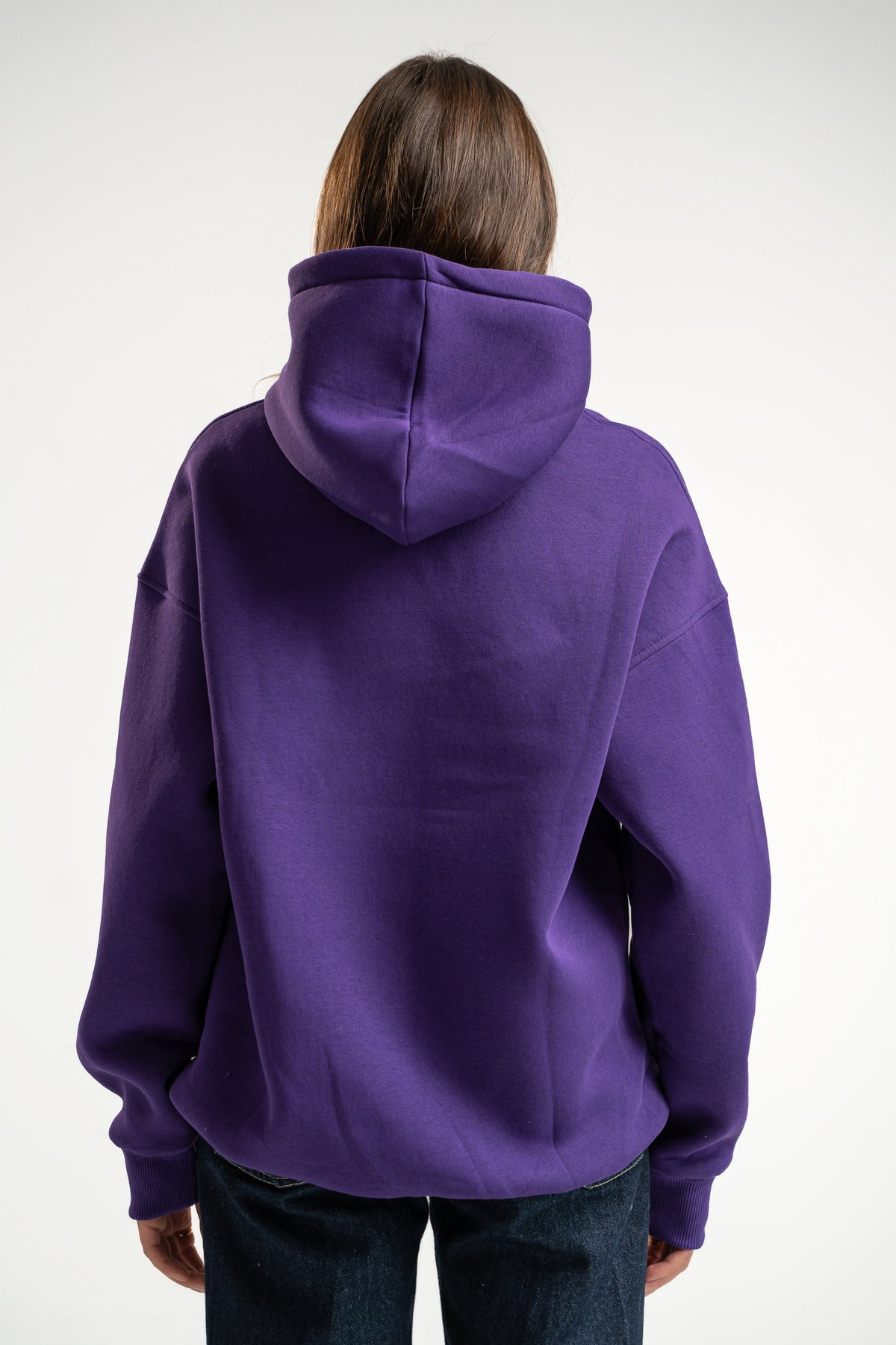 PURPLE OVER-SIZED HOODIE