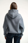 DARK GREY OVER-SIZED HOODIE