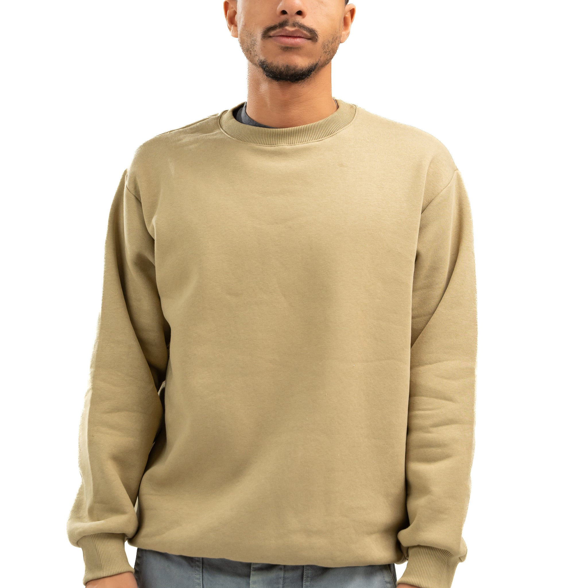 TAWNY BROWN CREWNECK