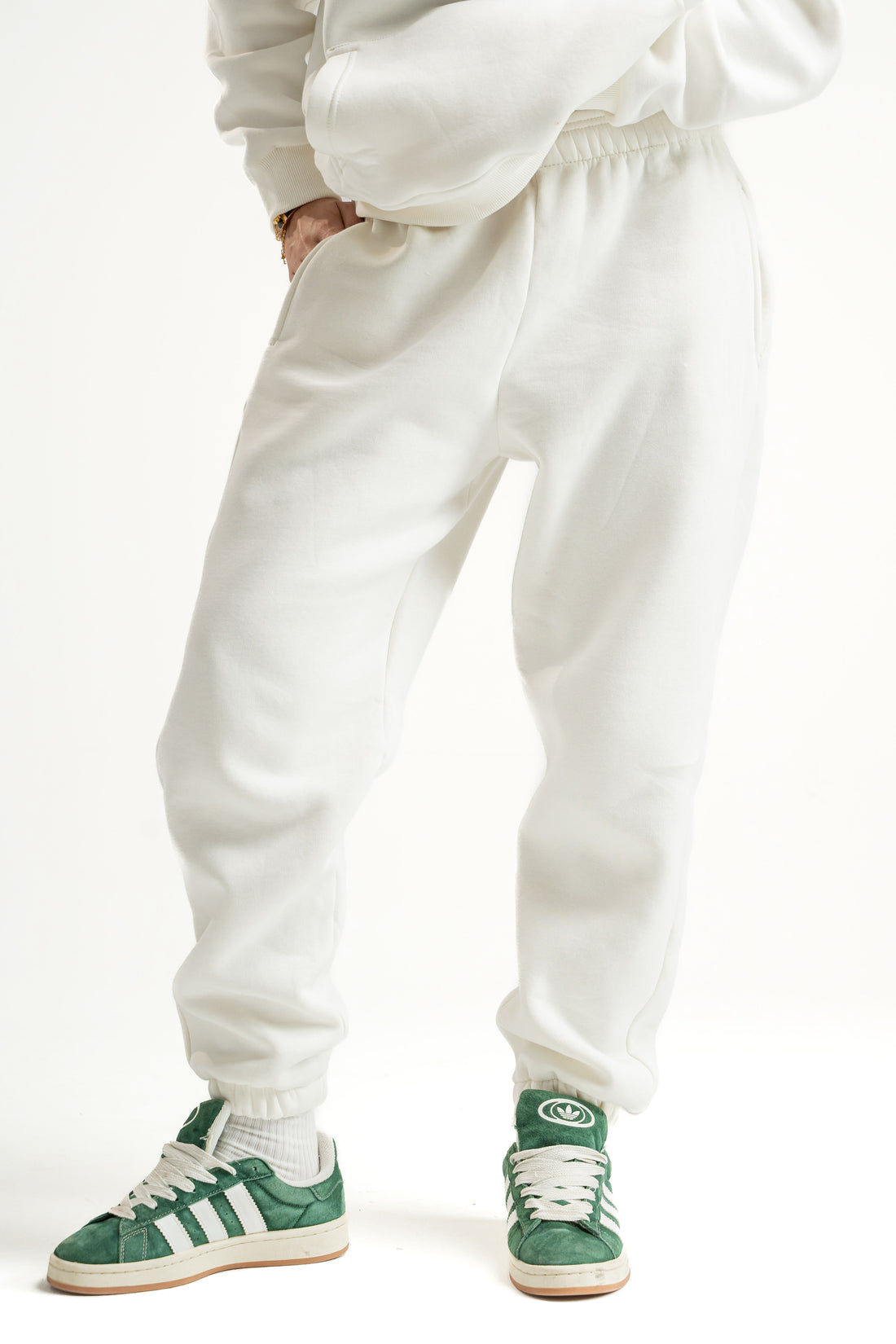 OFF-WHITE LOOSE-FIT SWEATPANTS