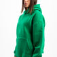 GREEN OVER-SIZED HOODIE