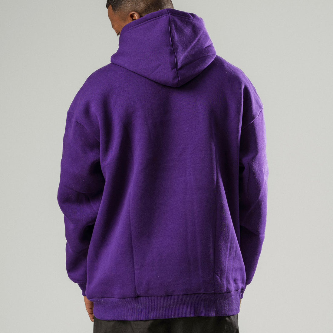 PURPLE OVER-SIZED HOODIE