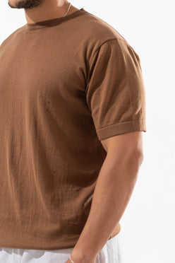 ROUND-NECK KNIT SHIRT 04