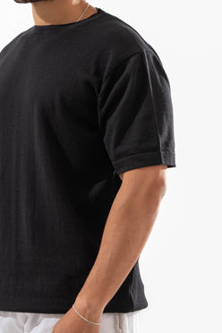 ROUND-NECK KNIT SHIRT 04