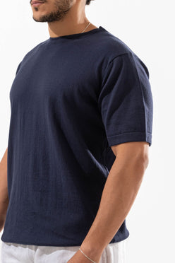 ROUND-NECK KNIT SHIRT 04