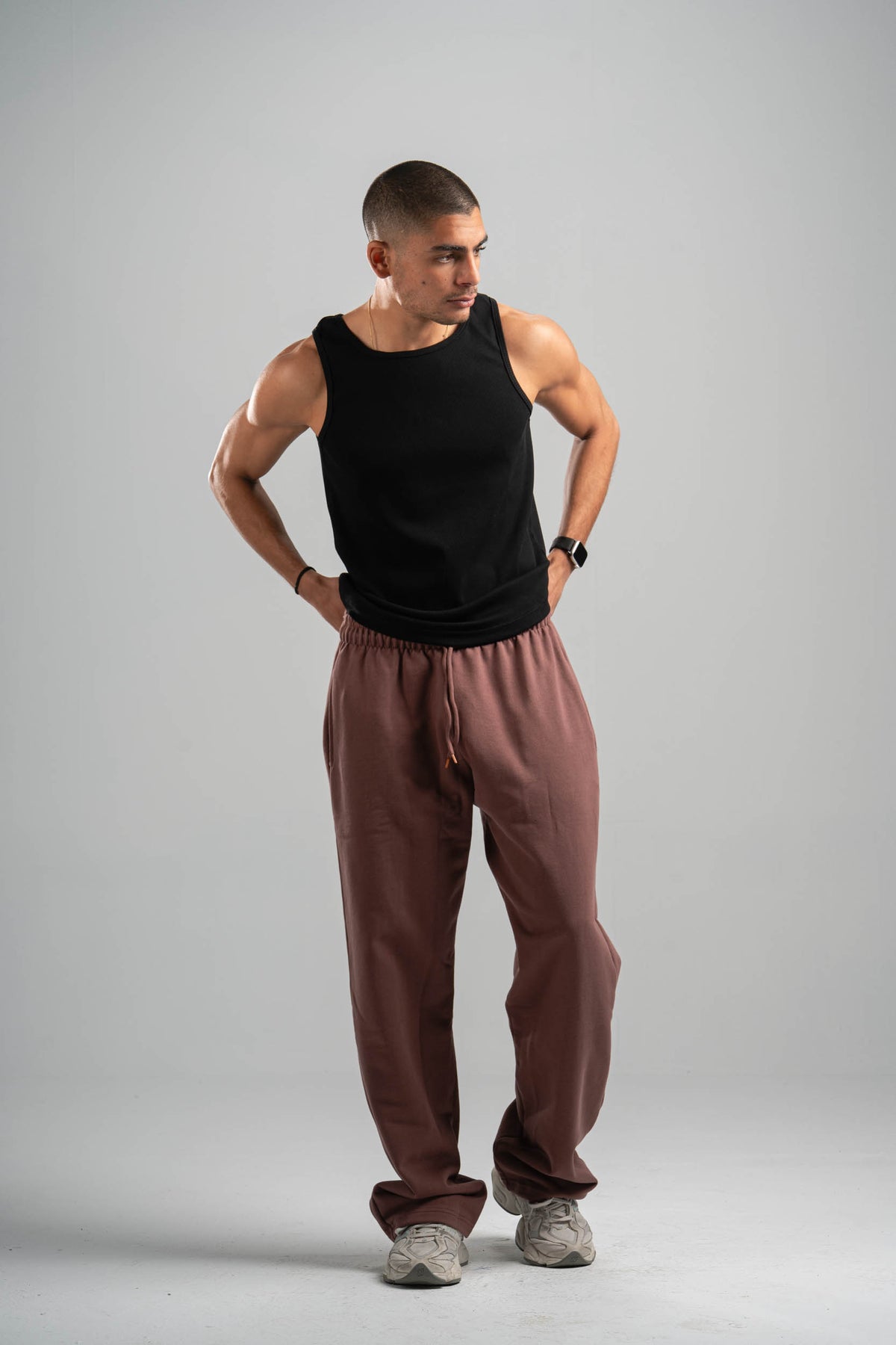 SALMON RELAXED LIGHTWEIGHT SWEATPANTS