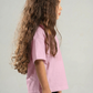 LIGHT PINK LITTLE ONES HEAVY WEIGHT OVERSIZED T-SHIRT