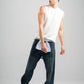 OFF-WHITE BASIC SLEEVELESS T-SHIRT