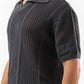NET KNIT POLO 06