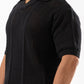 NET KNIT POLO 06