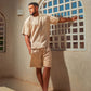RIBBED BOX-TEE 010