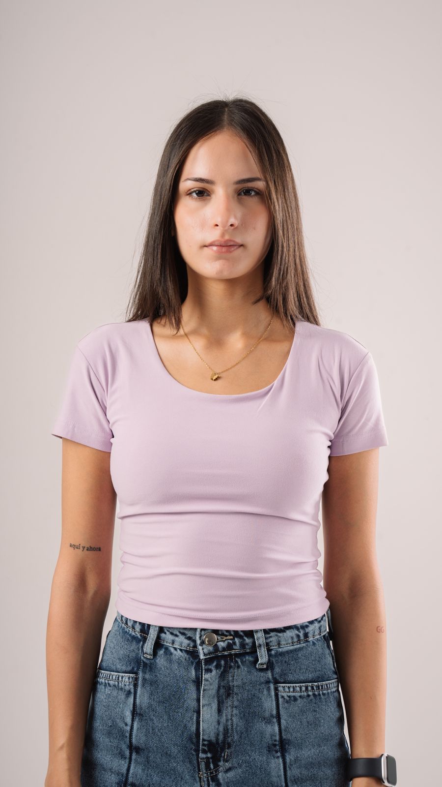 LAVENDER BASIC TOP