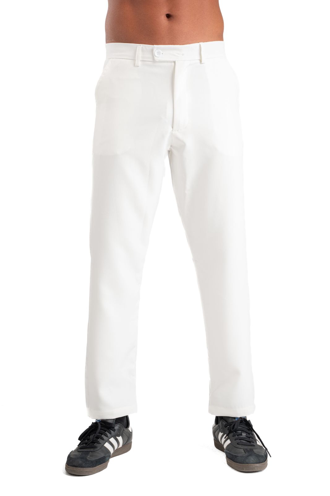 WHITE SEMI-FORMAL PANT