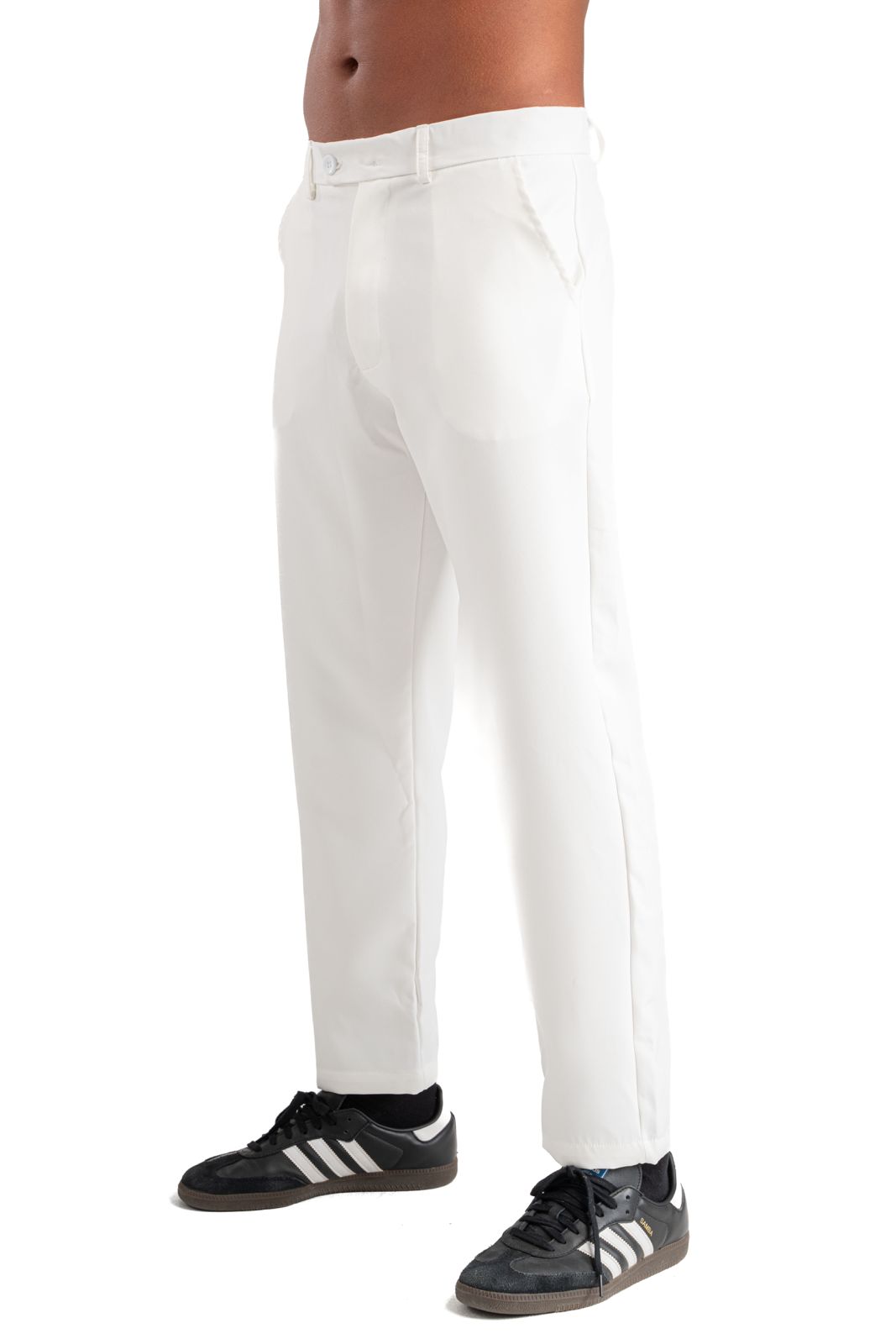 WHITE SEMI-FORMAL PANT