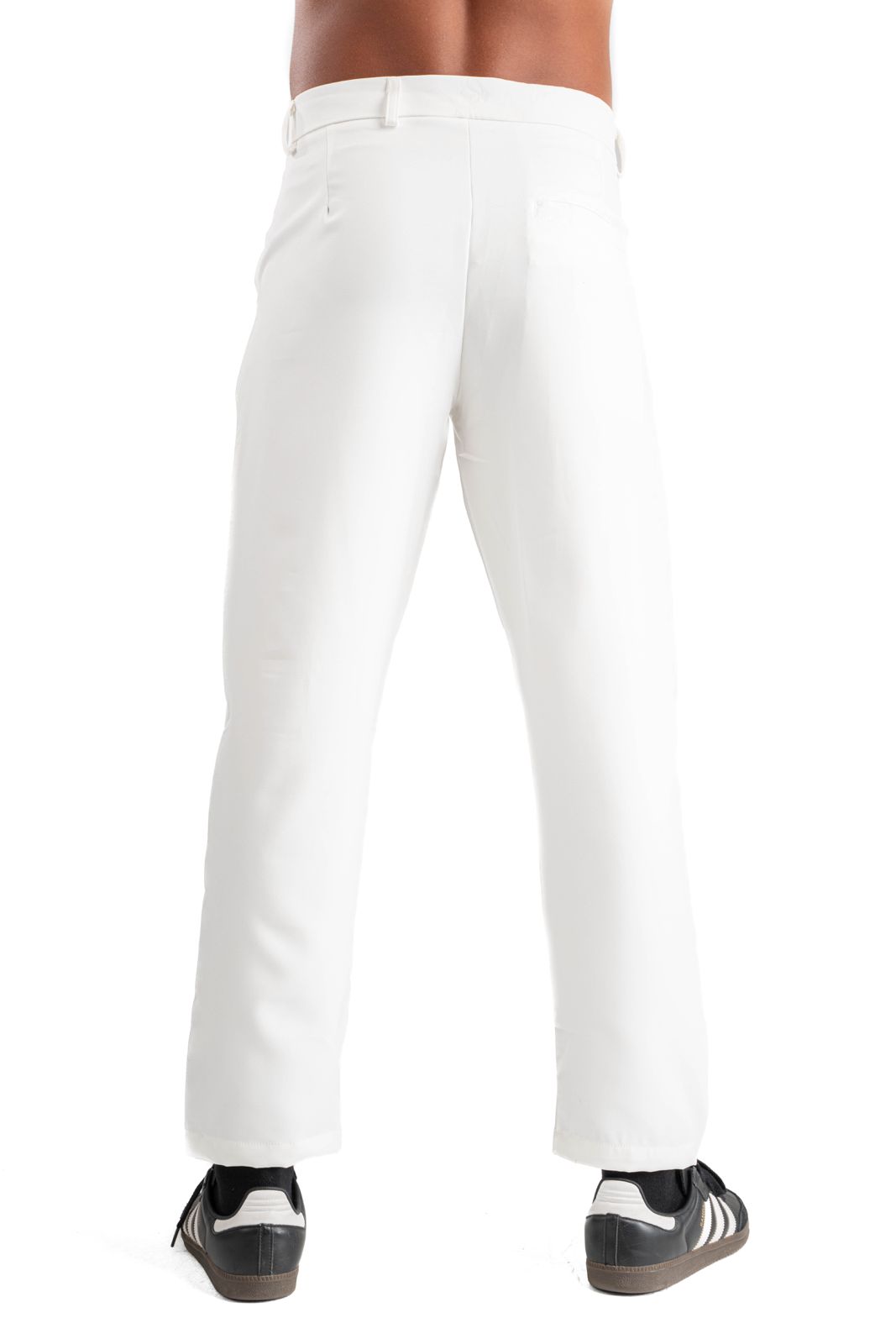 WHITE SEMI-FORMAL PANT