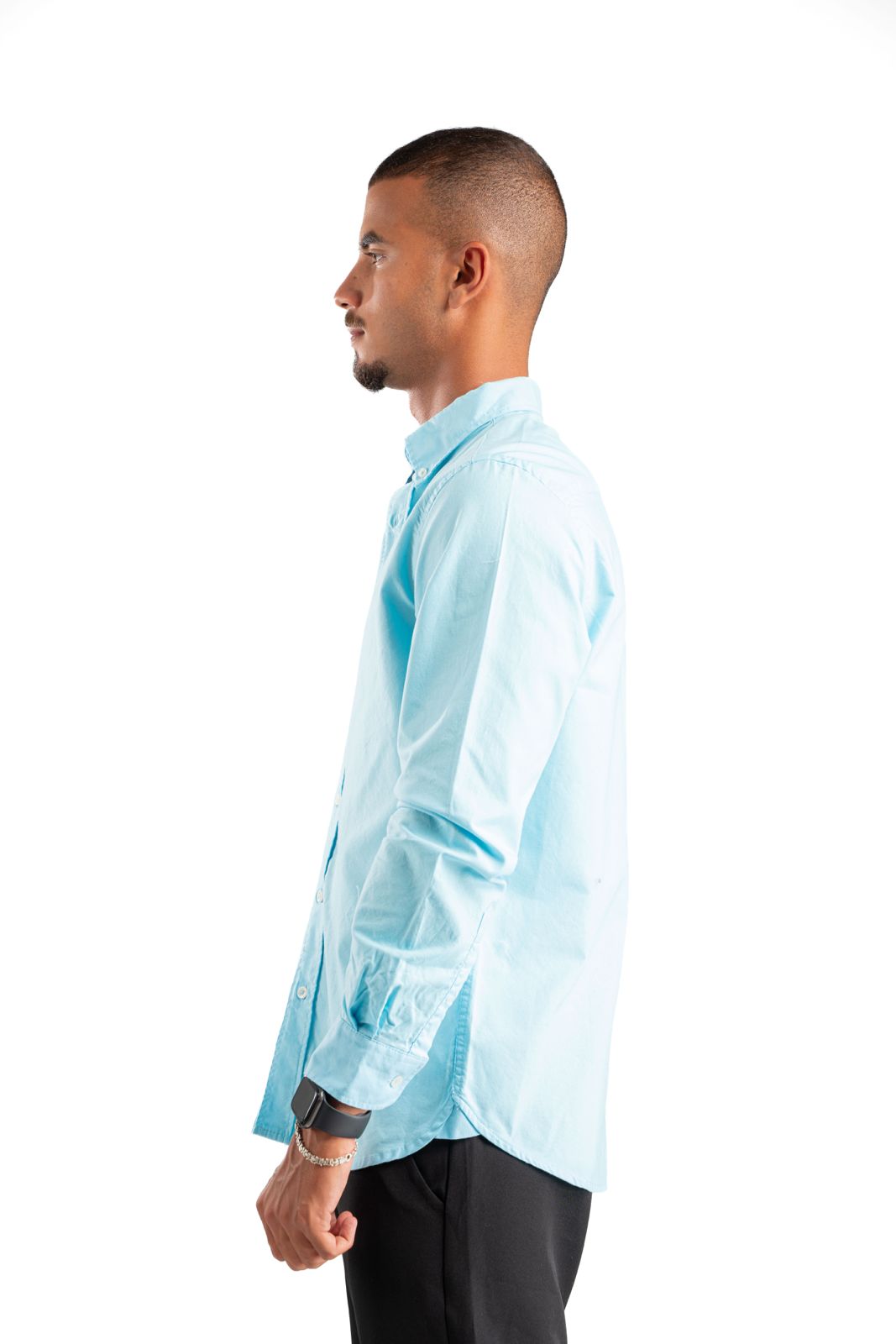 AQUA OXFORD SHIRT