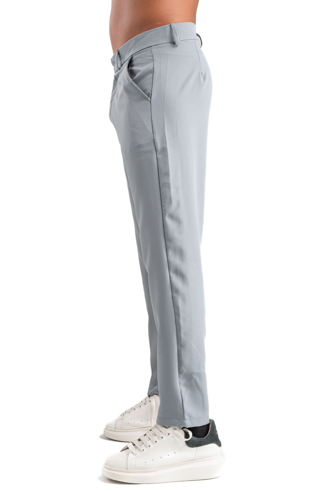 GREY SEMI-FORMAL PANT