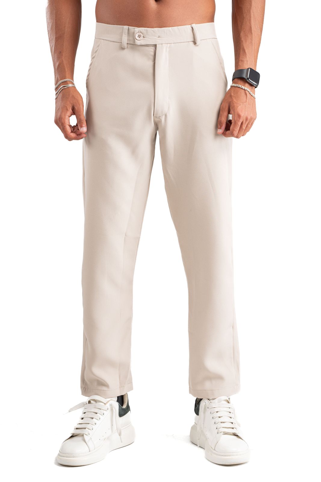 BEIGE SEMI-FORMAL PANT