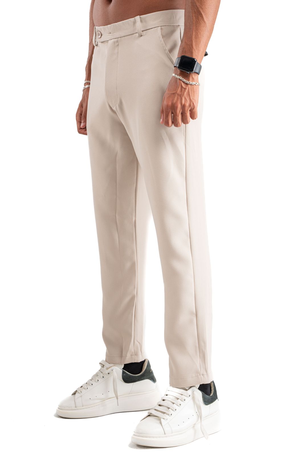 BEIGE SEMI-FORMAL PANT