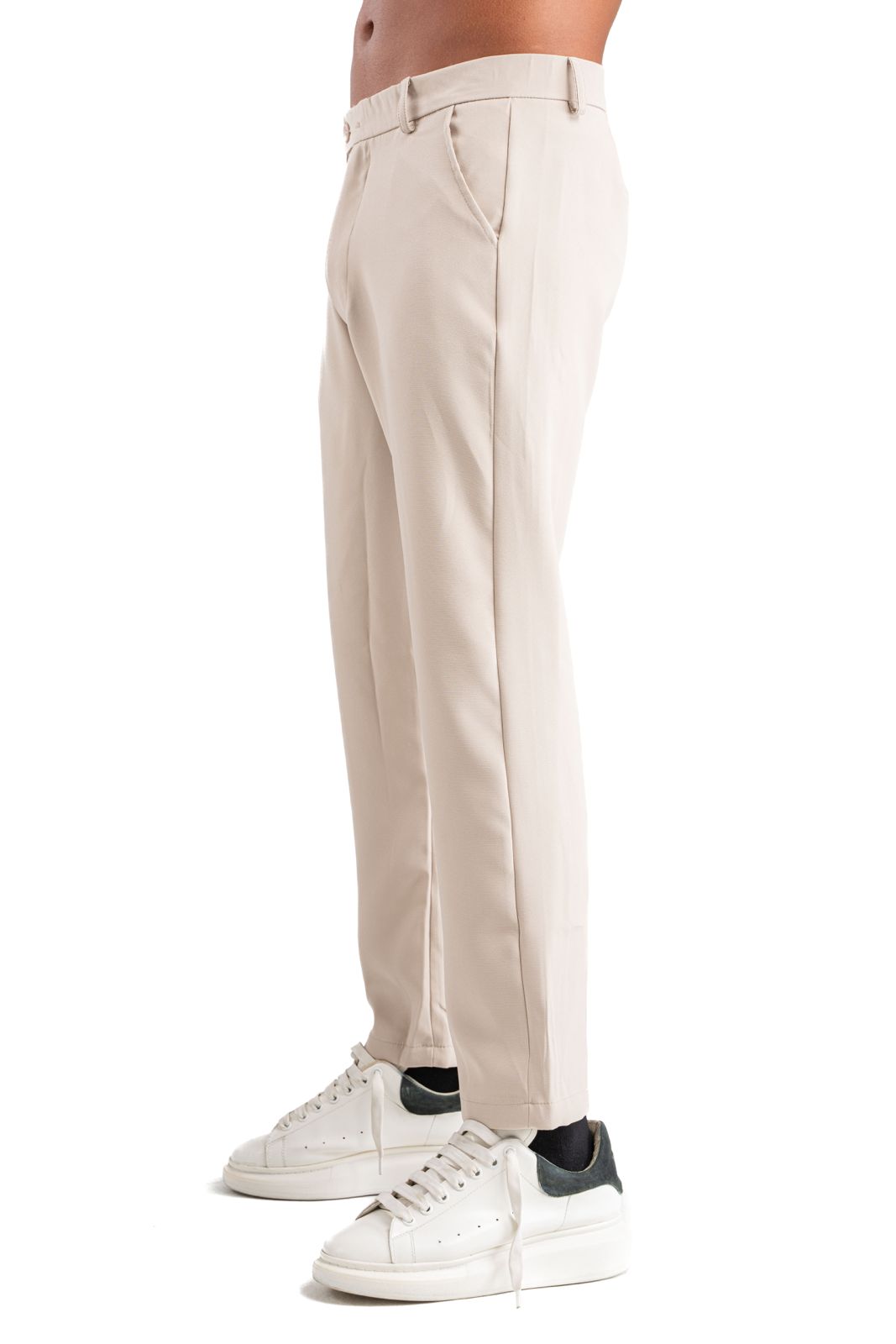 BEIGE SEMI-FORMAL PANT