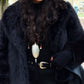 PARIS BLACK FUR JACKET