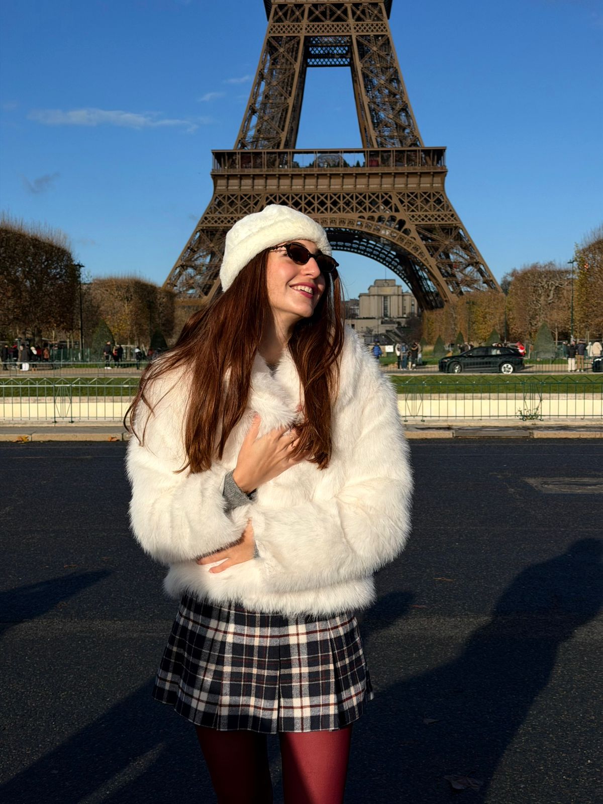 PARIS WHITE FUR JACKET