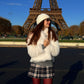 PARIS WHITE FUR JACKET