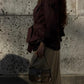 BROWN SUEDE JACKET