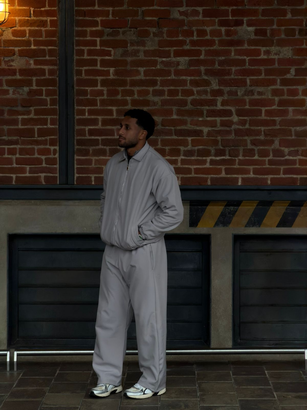 GREY COLLIDE TRACKSUIT