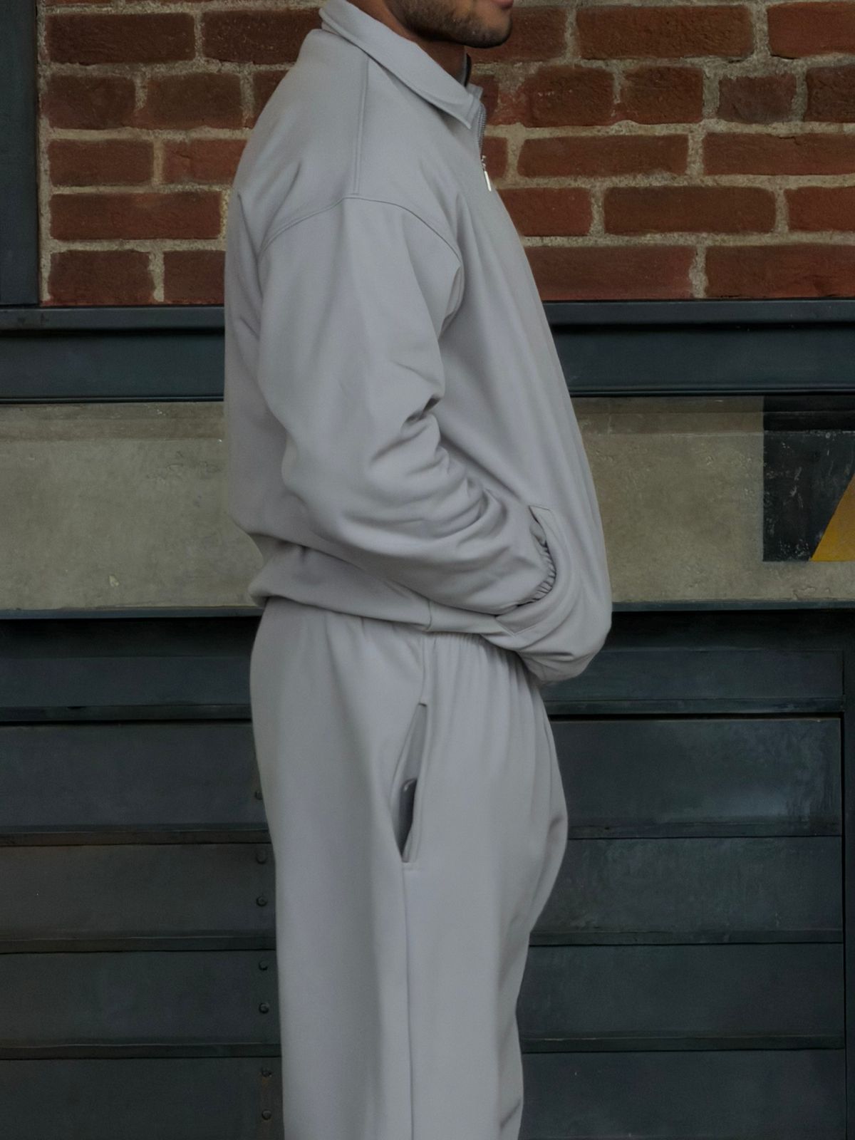 GREY COLLIDE TRACKSUIT