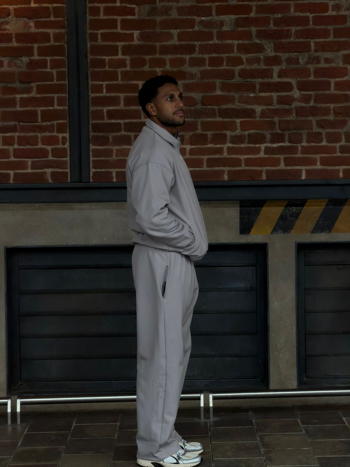 GREY COLLIDE TRACKSUIT