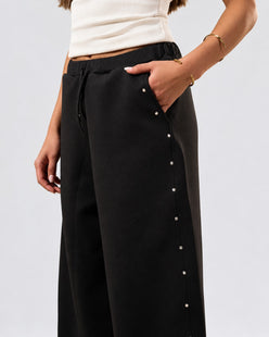 STUDDED OVERSIZED SWEATPANTS