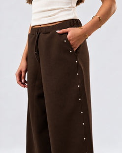 STUDDED OVERSIZED SWEATPANTS