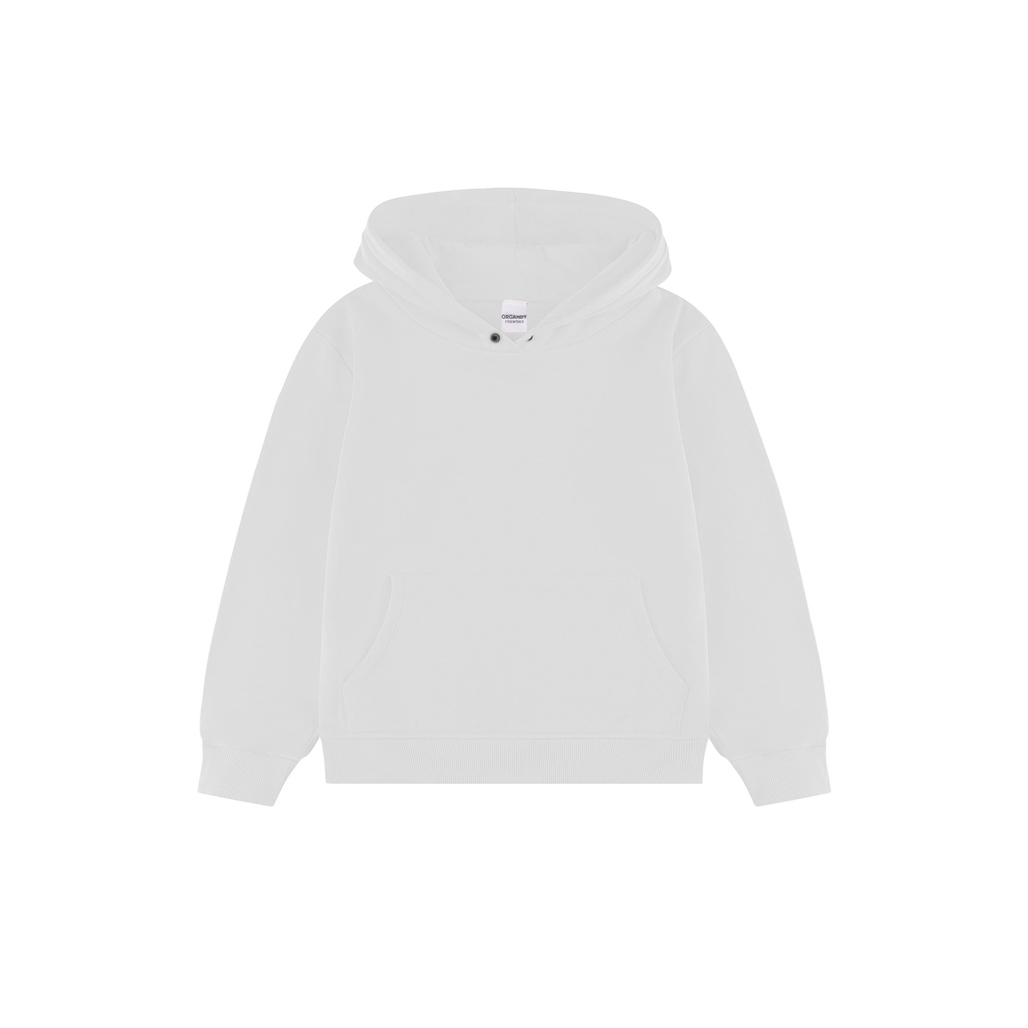 WHITE LITTLE ONES OVER-SIZED HOODIE