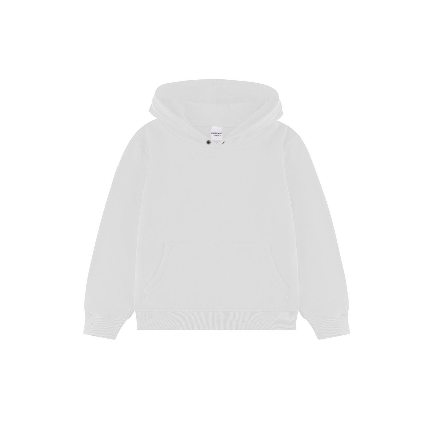 WHITE LITTLE ONES OVER-SIZED HOODIE