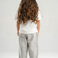 ASH GREY LITTLE ONES RELAXED LIGHTWEIGHT SWEATPANTS