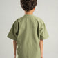 OLIVE LITTLE ONES HEAVY WEIGHT OVERSIZED T-SHIRT