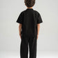 BLACK LITTLE ONES RELAXED LIGHTWEIGHT SWEATPANTS