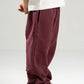 BURGUNDY LITTLE ONES RELAXED LIGHTWEIGHT SWEATPANTS